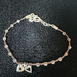 Brighton braided rope anklet